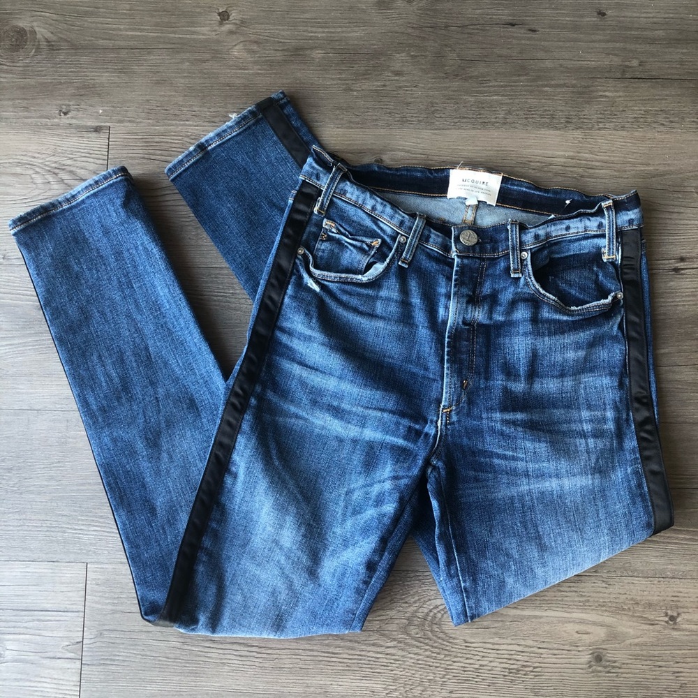 McGuire | Vintage Slim With Tuxedo Stripe Jeans - Picture 1 of 7